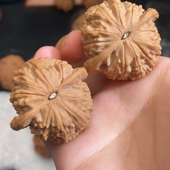 文玩核桃把件金麒麟全品40.5