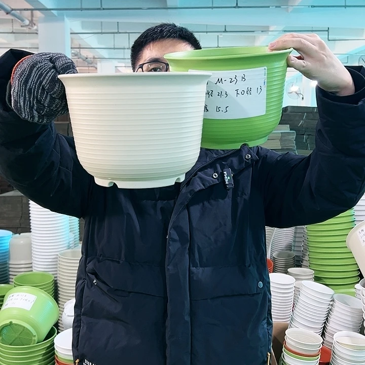 正品矮陶口21高15米色无托8只