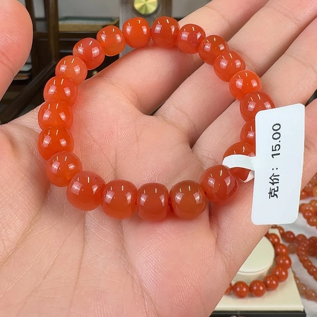 手链未镶嵌南红玛瑙