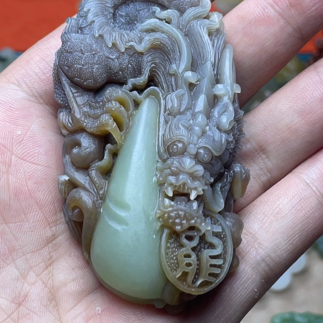 吊坠(不含链)未镶嵌和田玉