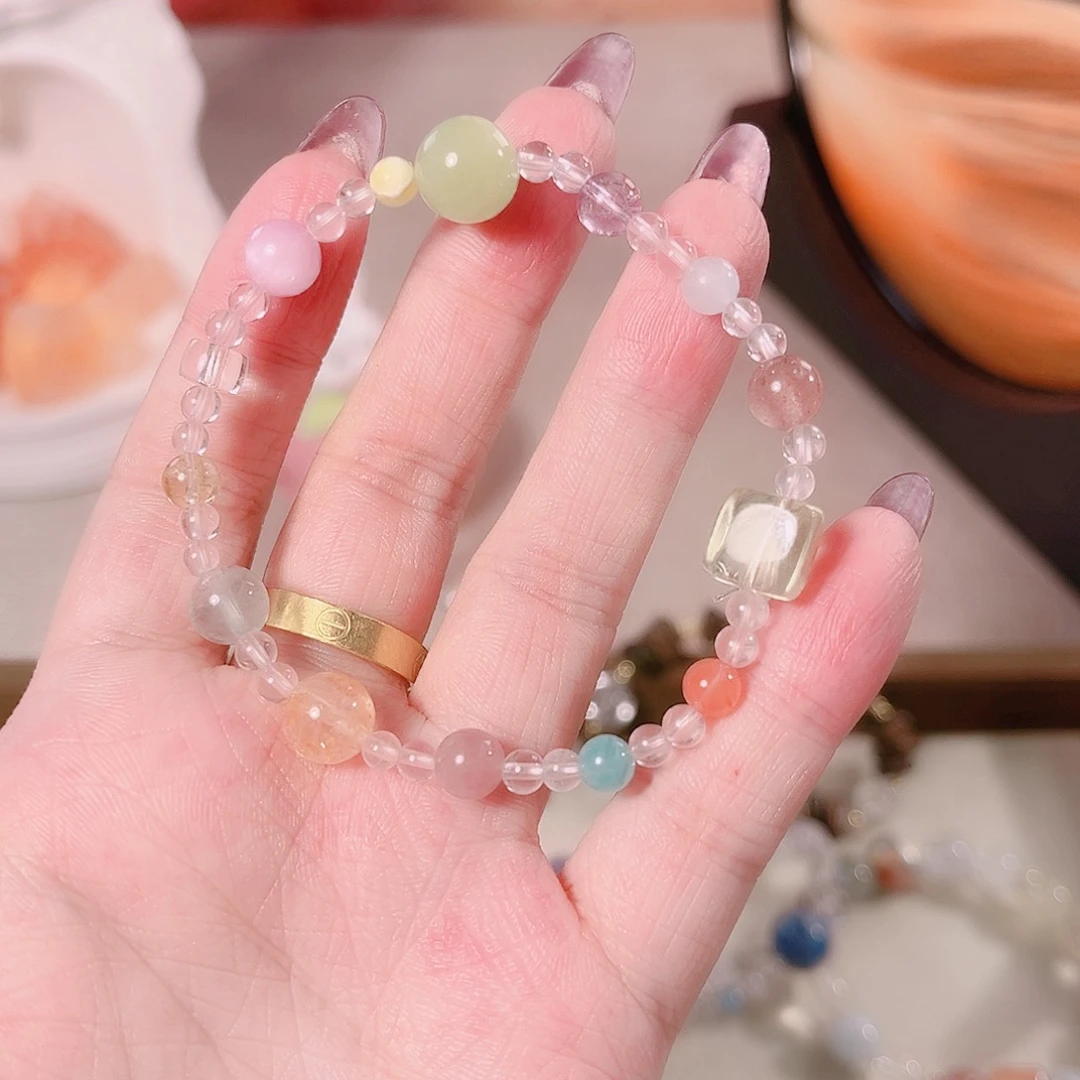 水晶手链未镶嵌设计