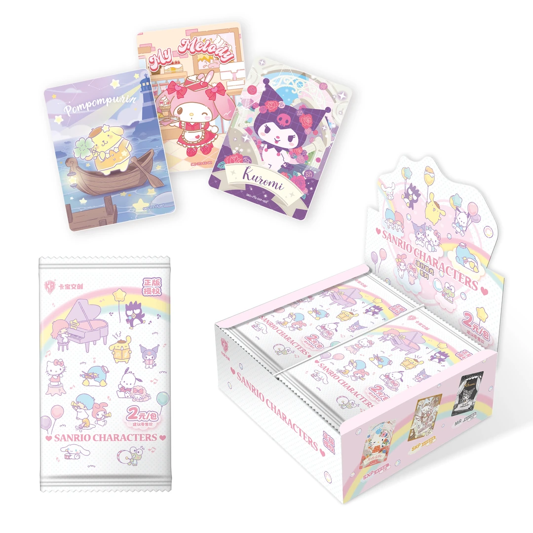 【宠粉浮浮】卡宝文创三丽鸥家族拍立得第七弹二元包 收藏卡牌