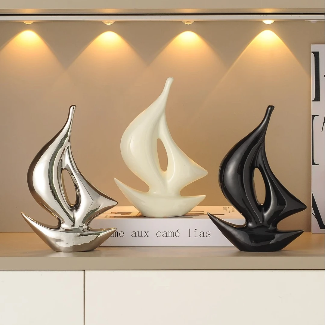 一帆风顺帆船摆件寓意好的家居好物办公室客厅酒柜电视柜装饰礼品