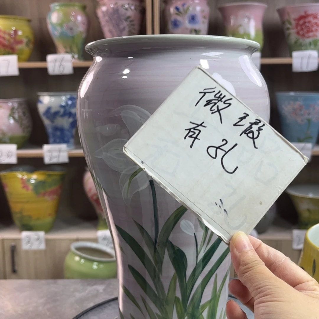 景德镇陶瓷花盆花盆