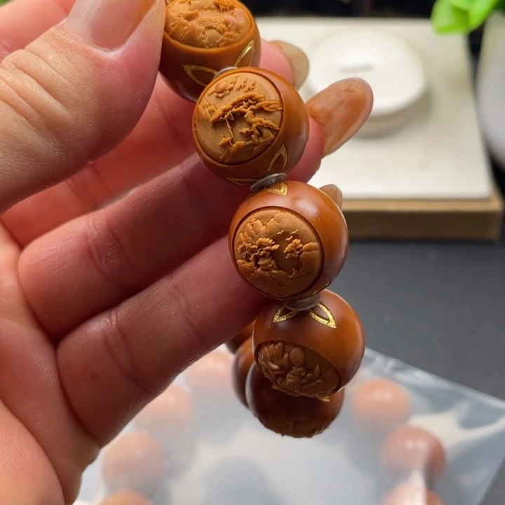 橄榄核手串/手链橄榄核1.9