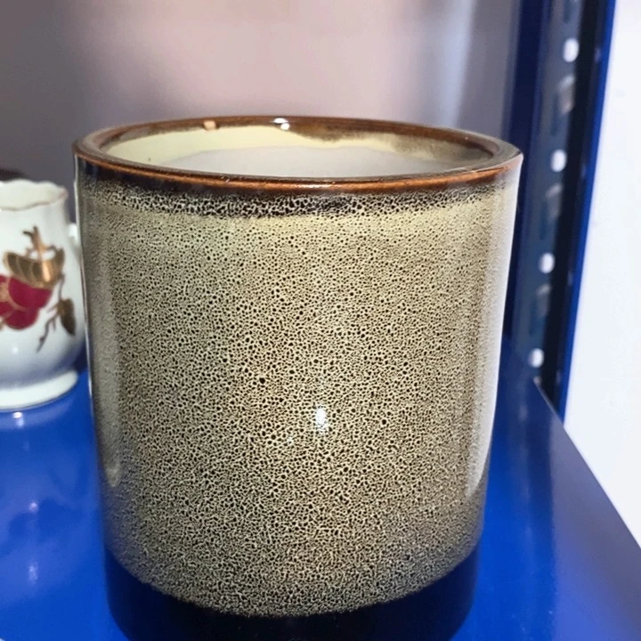瓷片陶瓷品七厂窑变笔筒