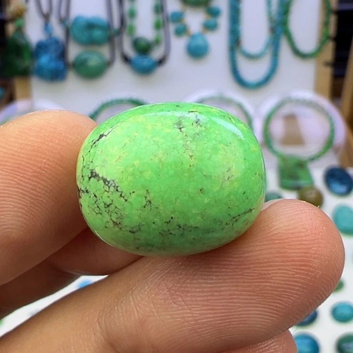 菜籽绿玉化网花枣珠