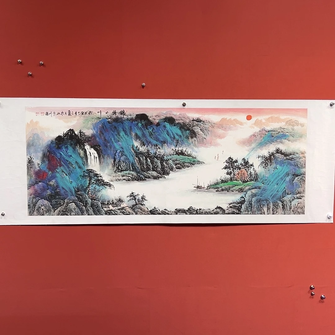 国画李川浦画家作品