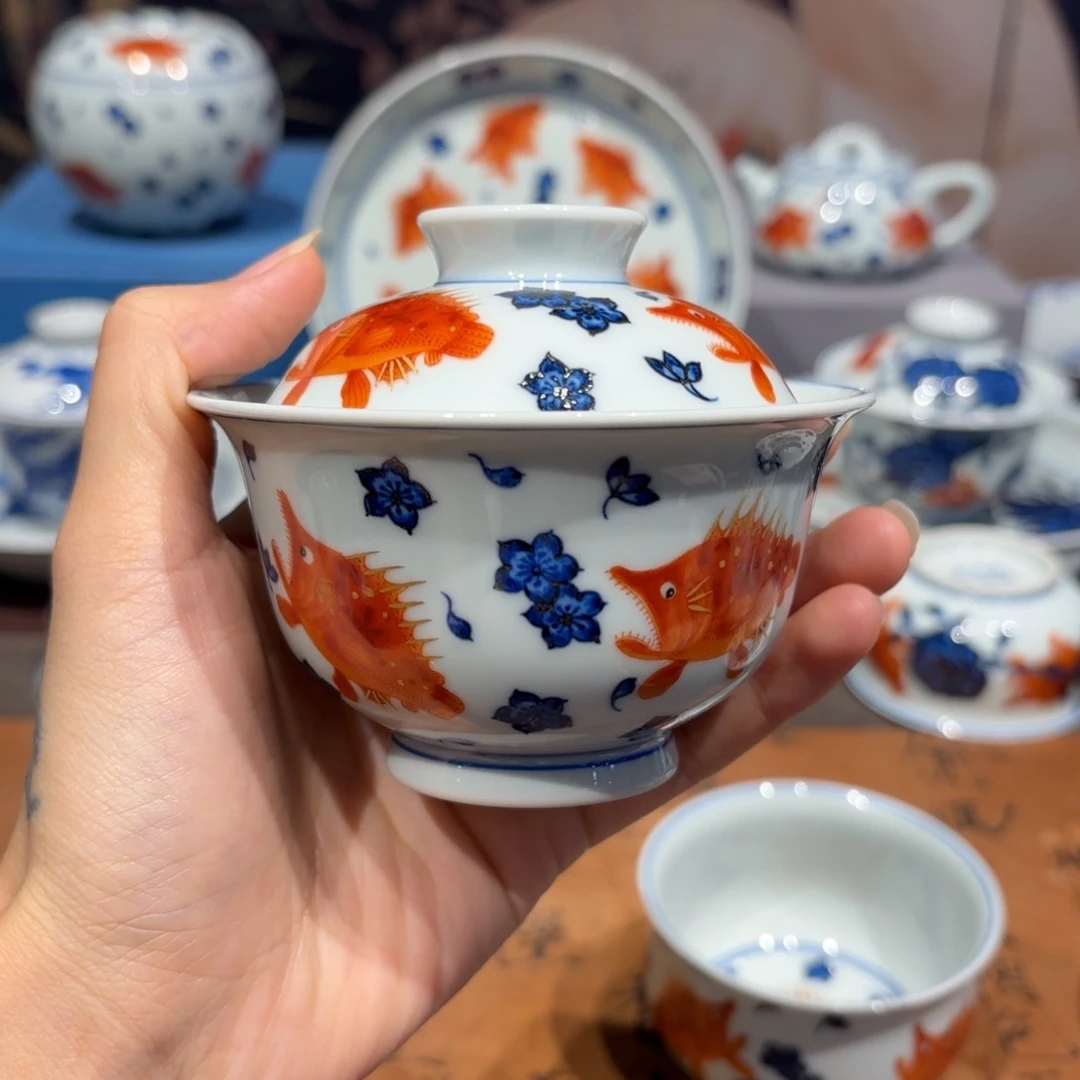 手工手绘陶瓷茶具