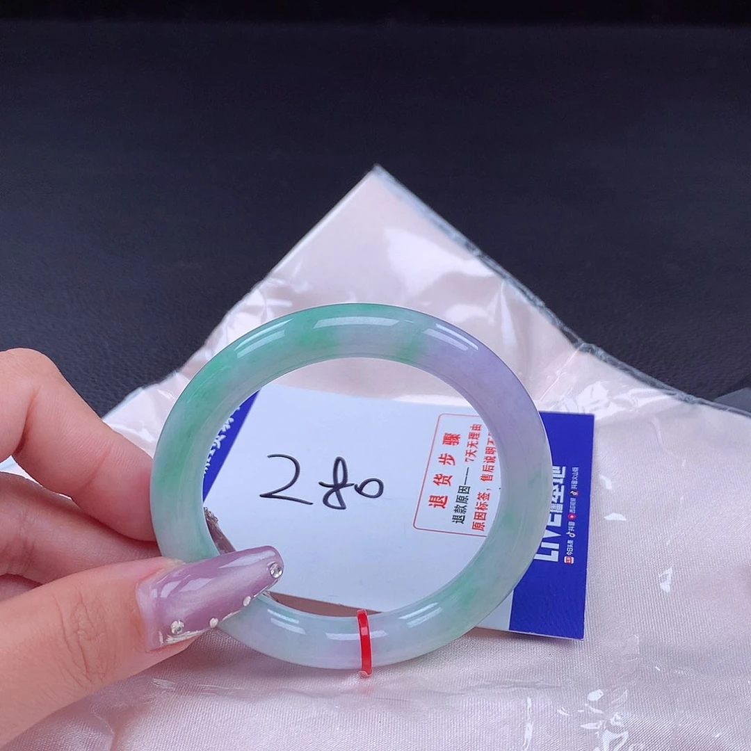 翡翠手镯未镶嵌手镯001877