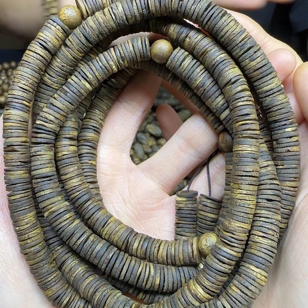 沉香碎屑沉香+沉水浮0.8片片珠多圈36克加多样性发一