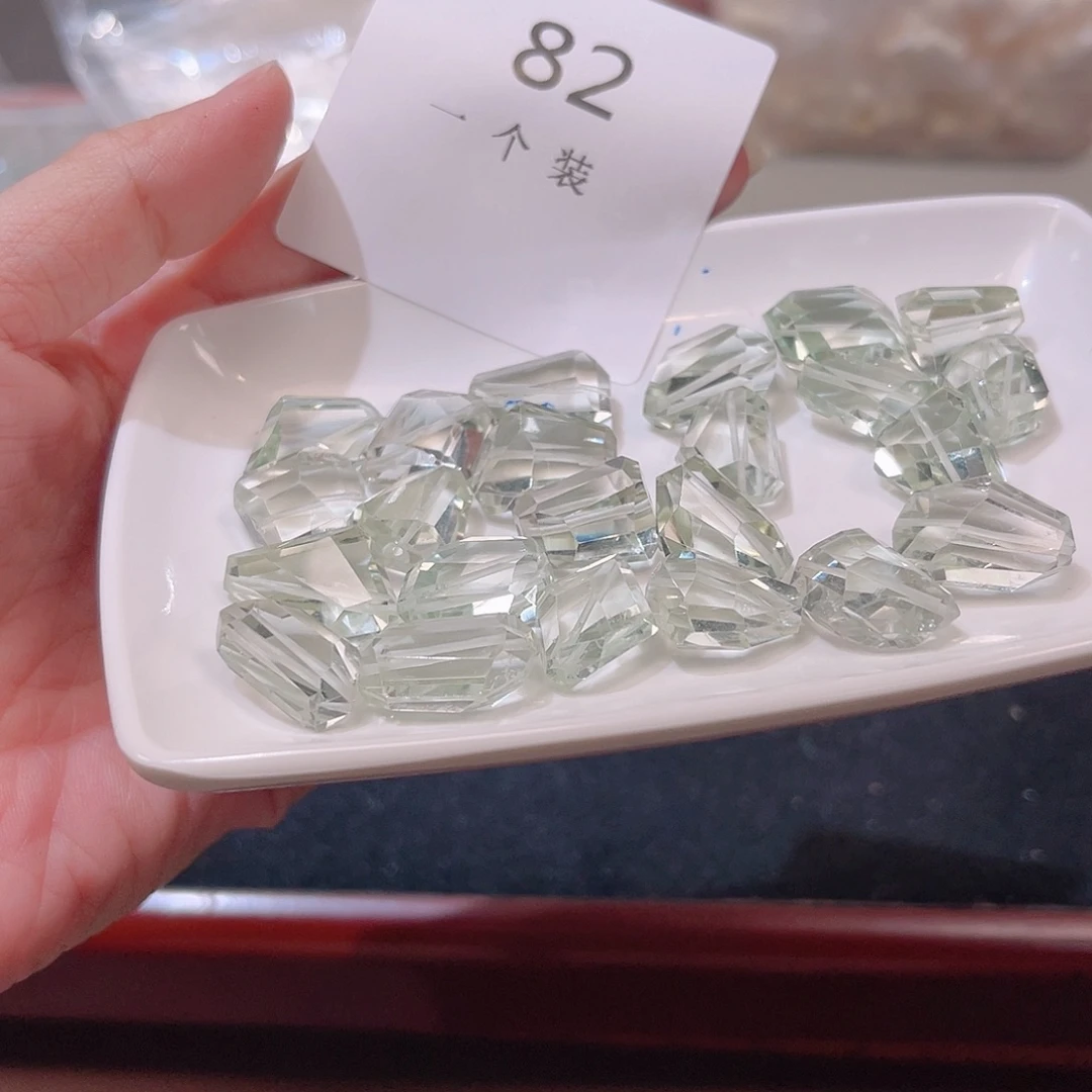水晶珠宝半成品未镶嵌82 。