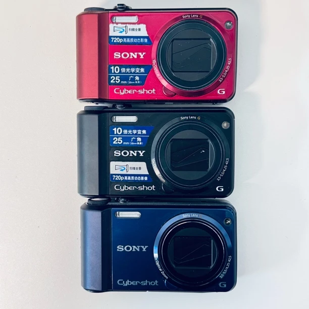 95新 Sony/索尼 h70性价比1600w像素带三级美肤10倍长焦冷暖色调