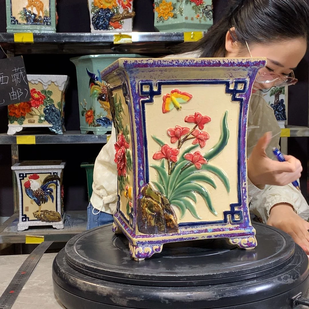 依***雨石湾盆石湾盆石湾盆