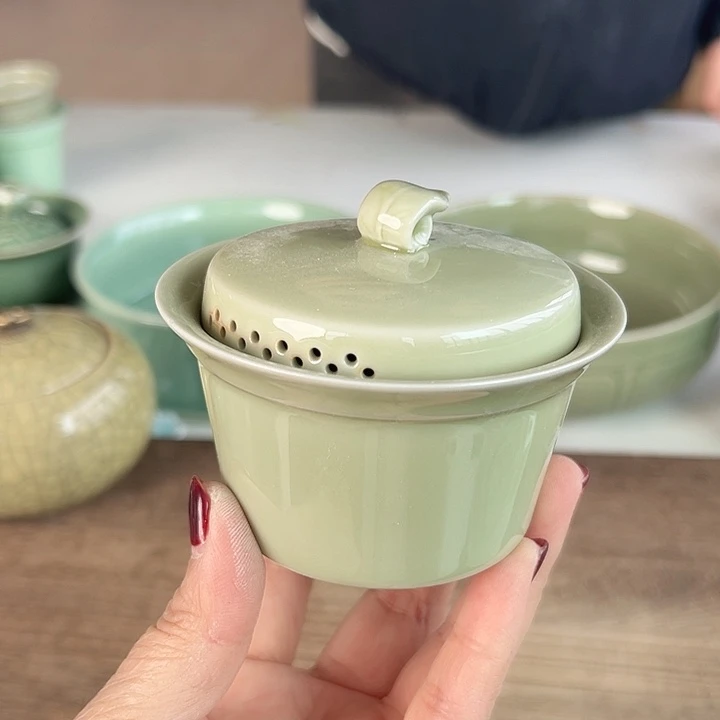 小米茶器龙泉青瓷