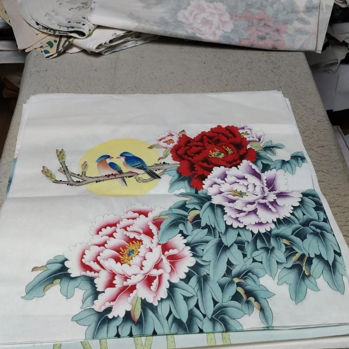 予***初国画国画花鸟花鸟国画