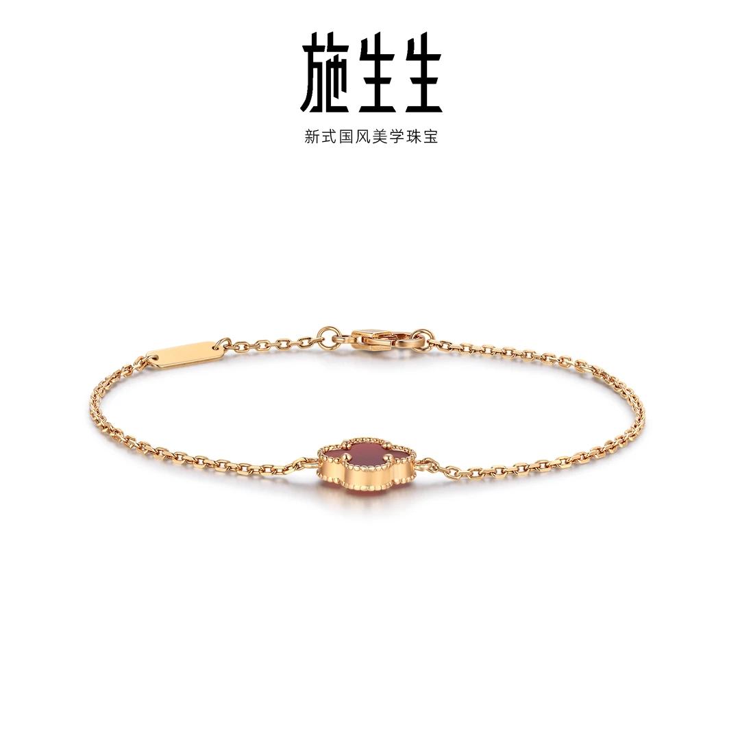 925银手链 【施生生珠宝】S925银mini小花手链