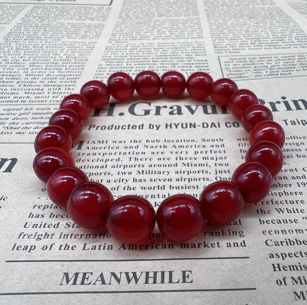 【边水贸易】龙哥精选海外工艺品红串子WW15Z007