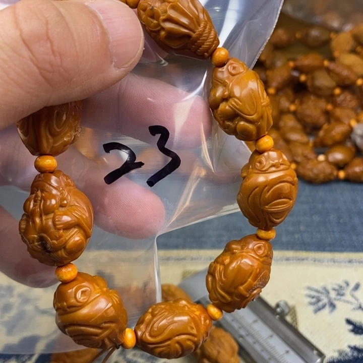 橄榄核手串/手链橄榄核雕工艺手串