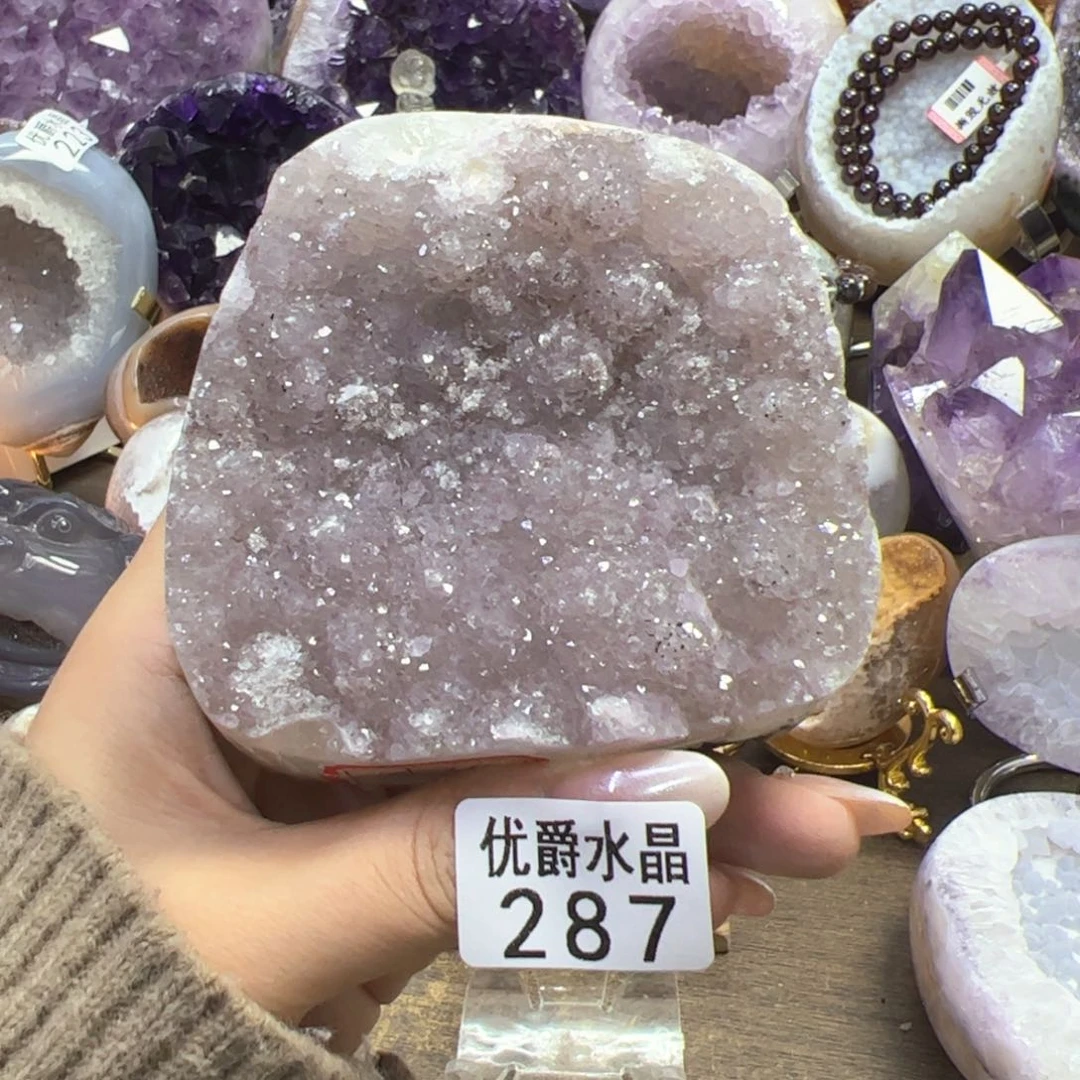 未镶嵌大型摆件（非配饰）紫晶287