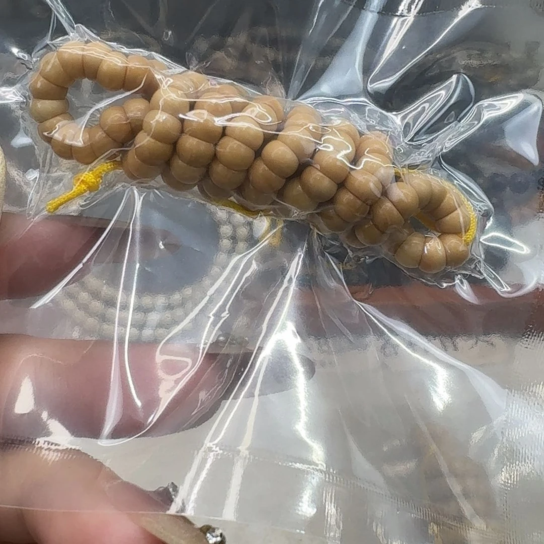 小***。星月菩提手串28傲世糯冰龙脊菩提猪大肠108 5.8