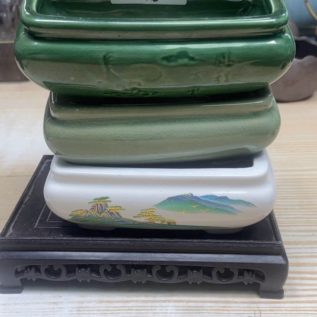 瓷片陶瓷花盆陶瓷艺术