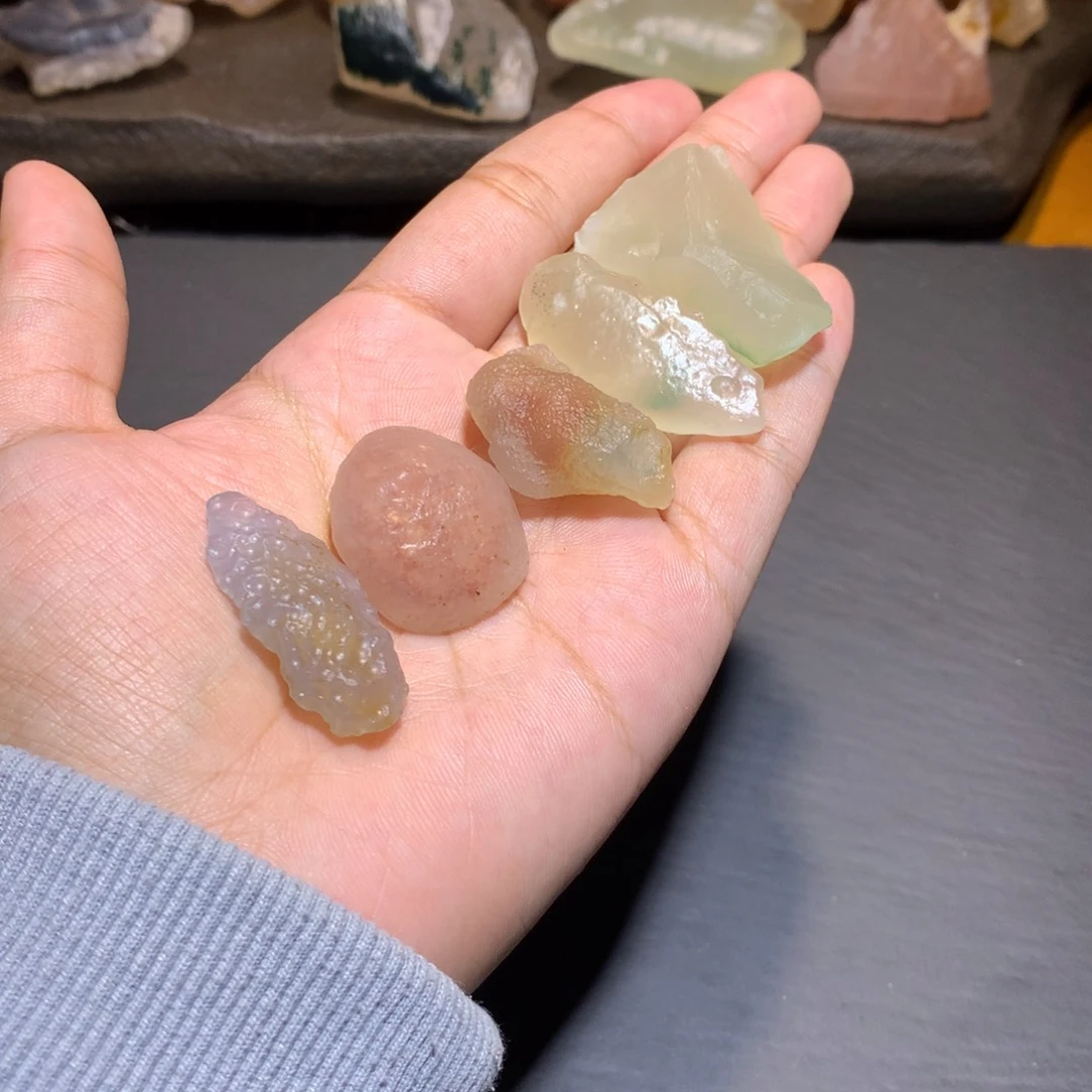 玛瑙/玉髓未镶嵌项链
