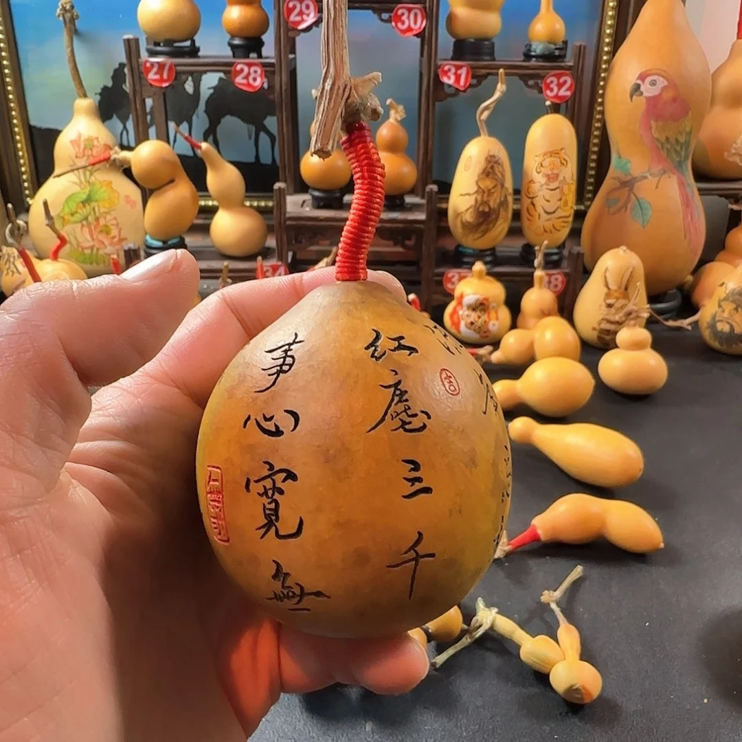 可*。葫芦文玩墨刻链接