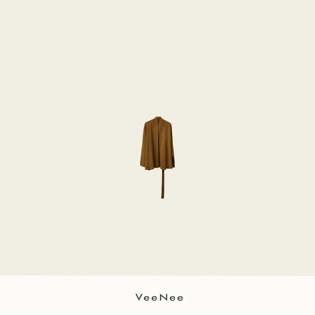 VeeNee•伦敦街头欧式浴袍风松软毛衣VA5Q001