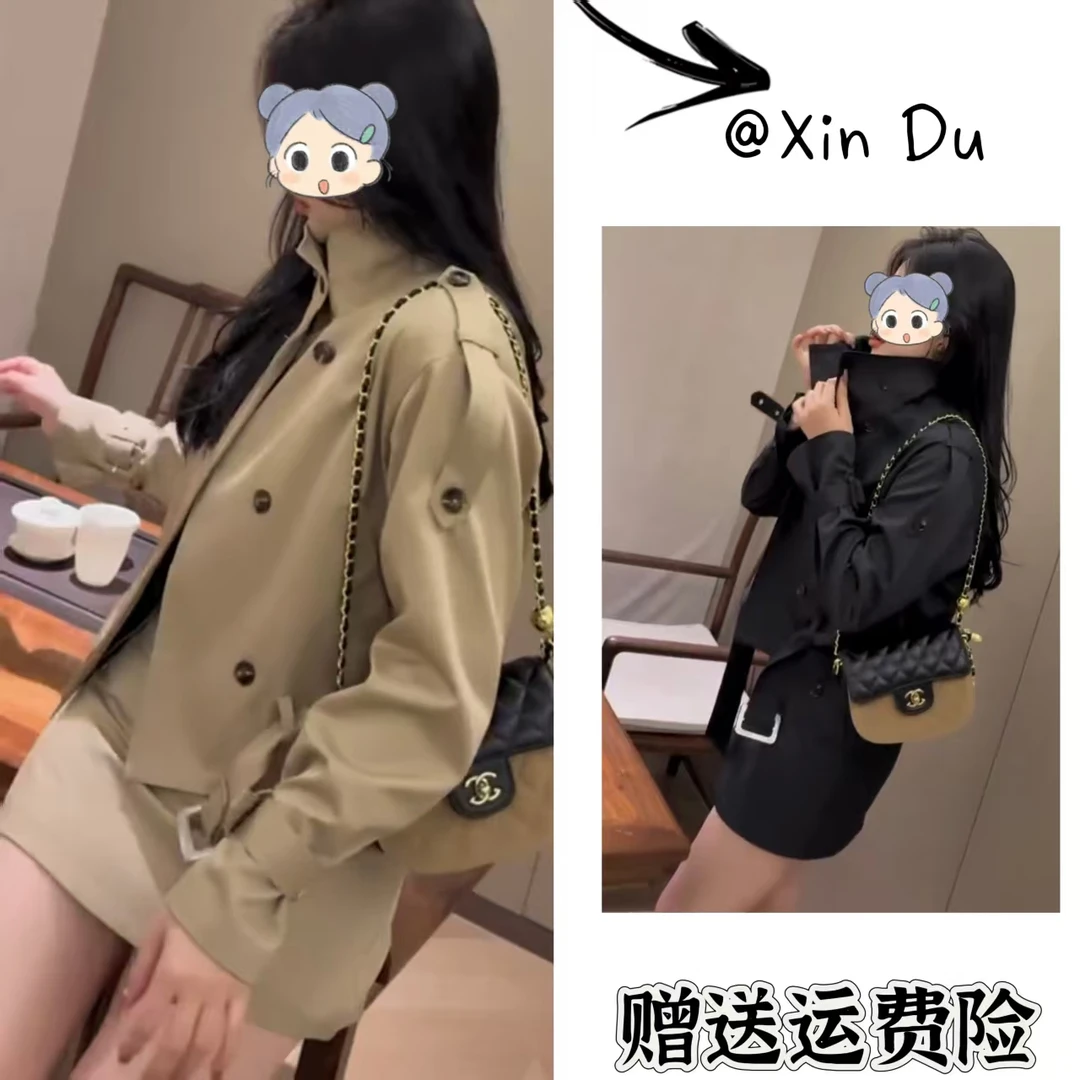 2025秋季新款时尚显瘦气质女士网红洋气两件套百搭款D22454