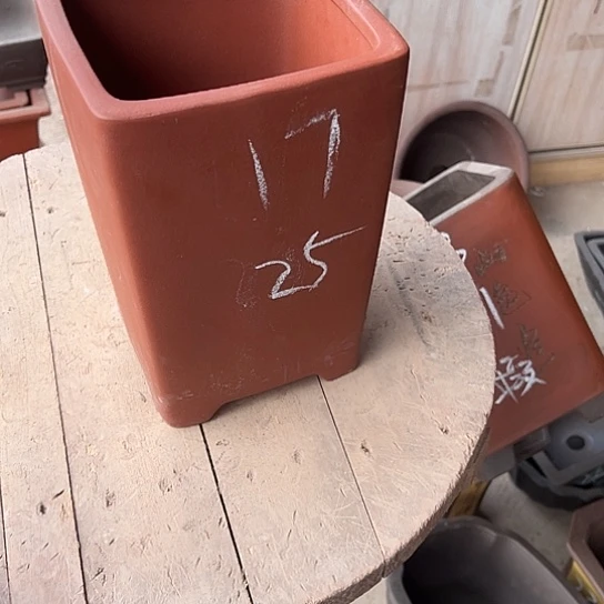 紫砂花盆透气花盆