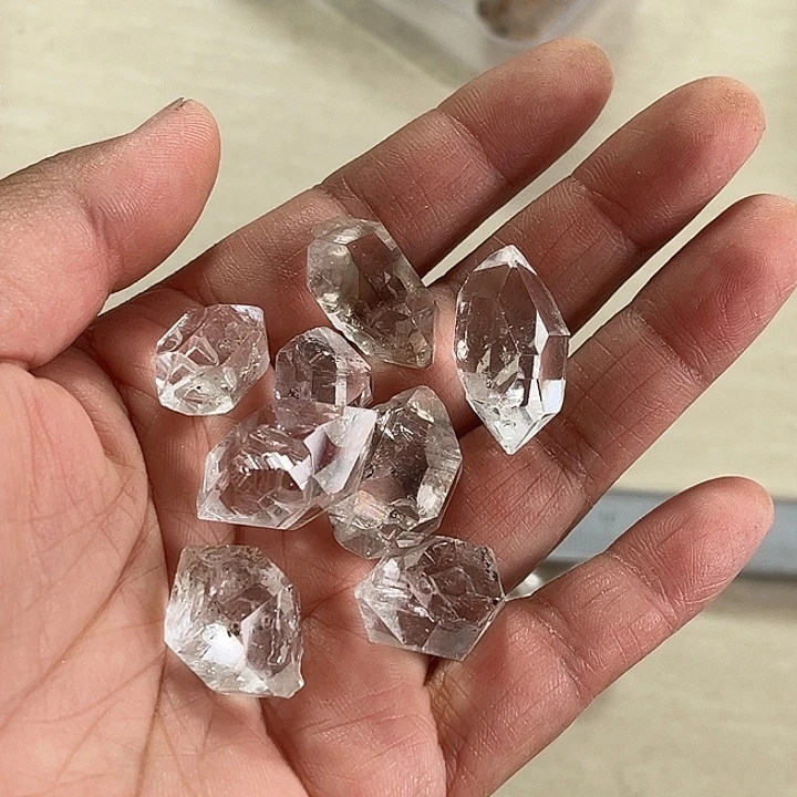 独***独水晶珠宝半成品未镶嵌