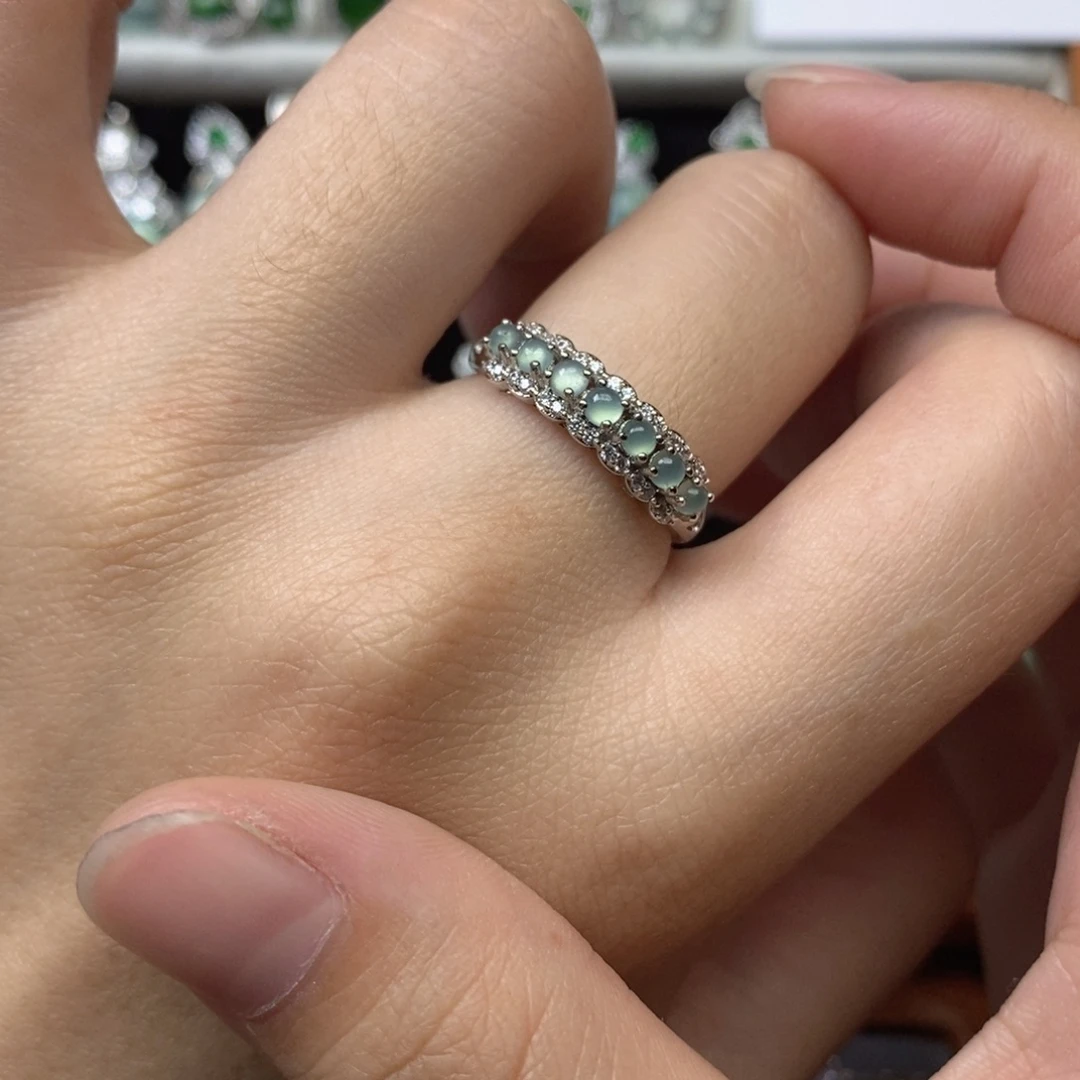 翡翠未镶嵌颈饰天然