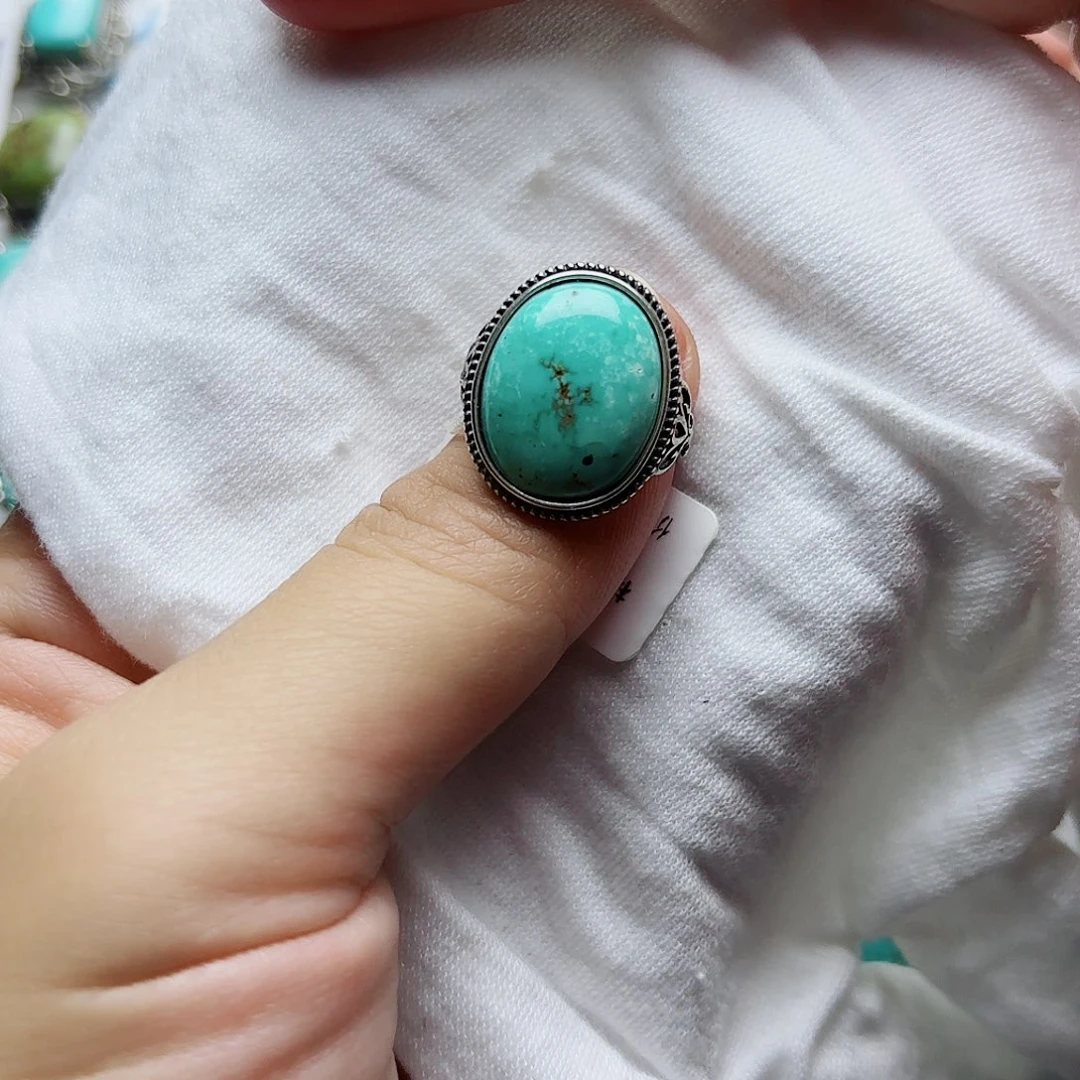 未镶嵌绿松石珠宝奇石风**端