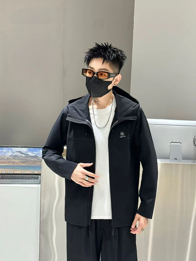 KLS+外套 秋季男女同款长袖商务冲锋衣 DL JX