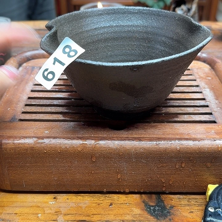 纯手工制作粗陶茶具