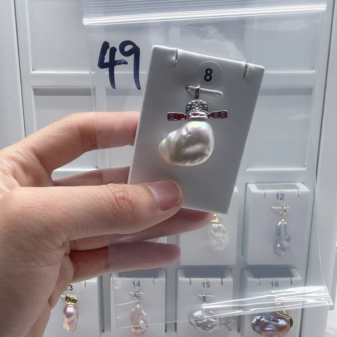 淡水珍珠颈饰合金