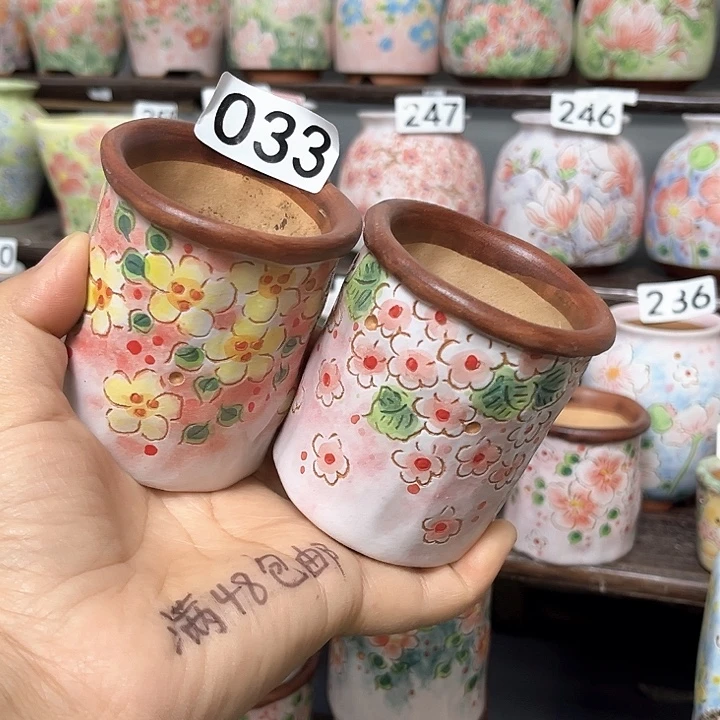 ****˗手工制作多肉花盆