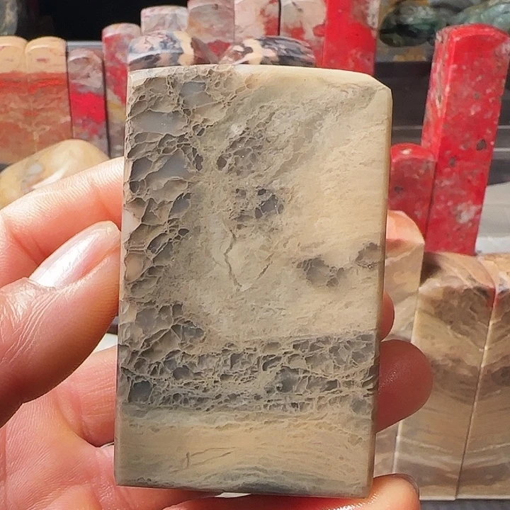 昌化石印石昌化峰窝石印章