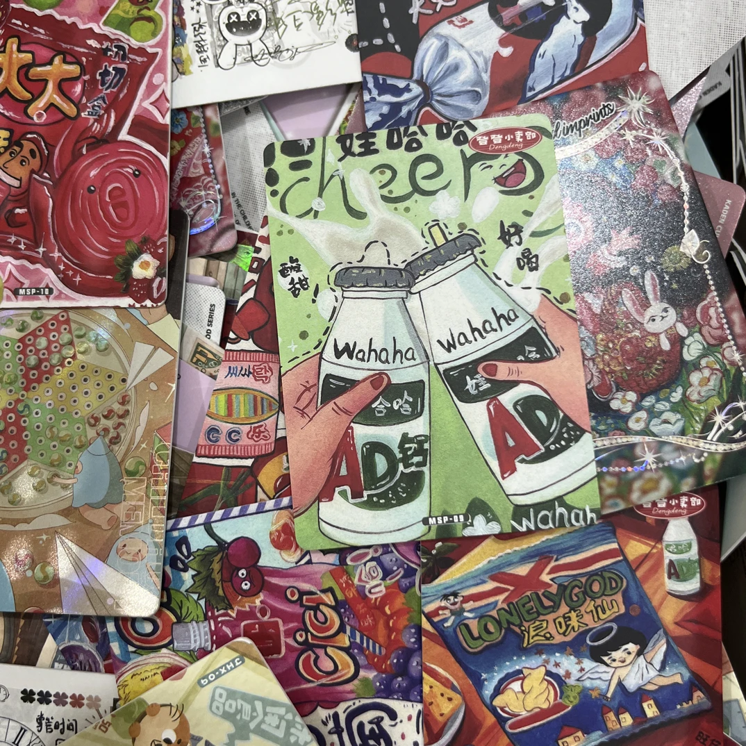 卡登童年动漫卡片，一斤随机装