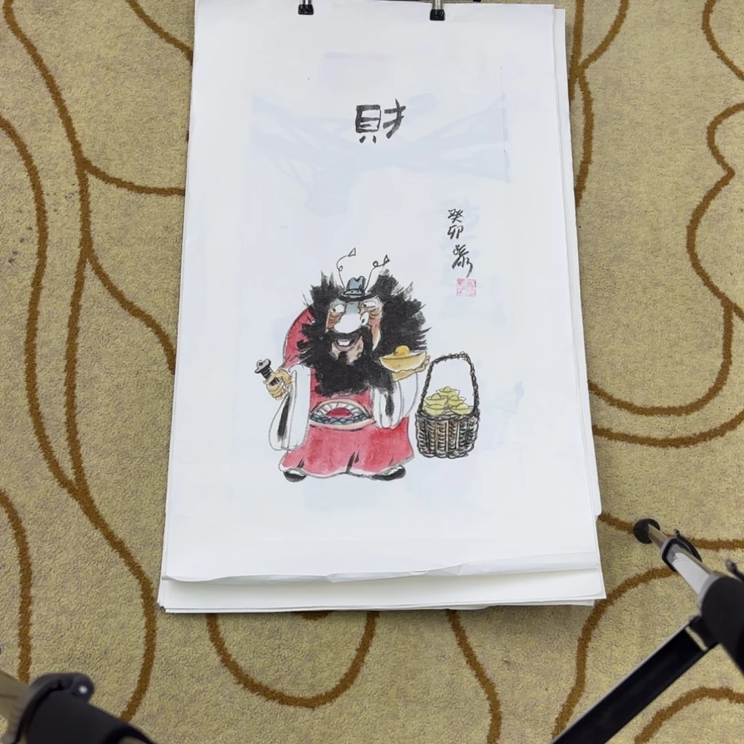 国画国画作品侯耀刚老师作品刘