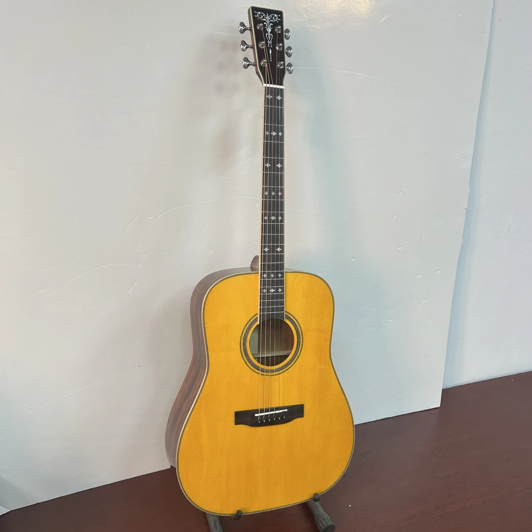 41 寸 D 桶经典黄面云杉桃花芯全实木全单