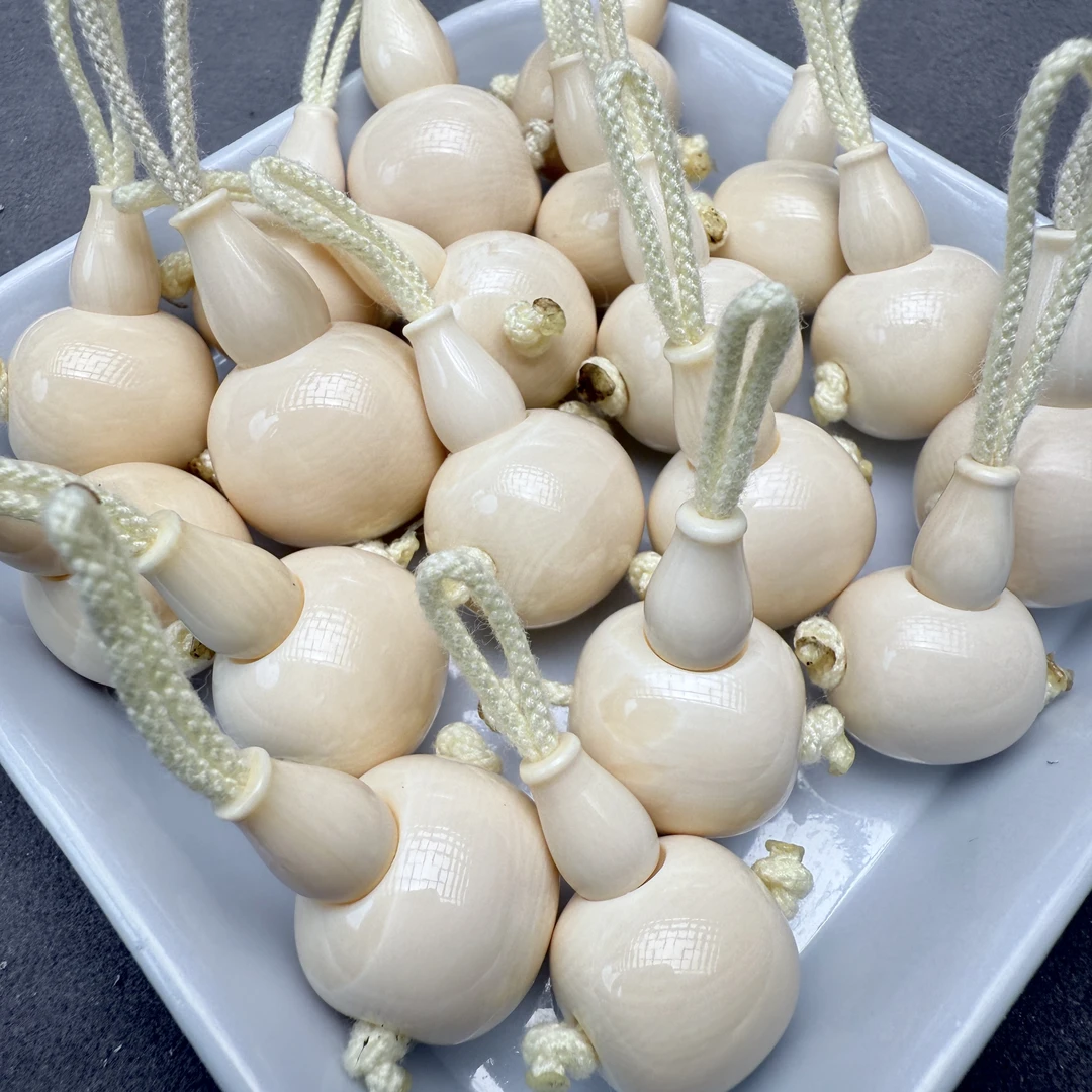 【4A全品】猛犸象牙藏式分体三通配饰