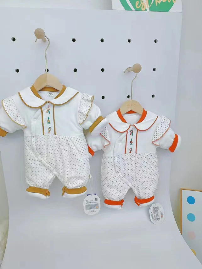 【小豆叮专属宠粉】25022波点小花厚棉蝴蝶衣