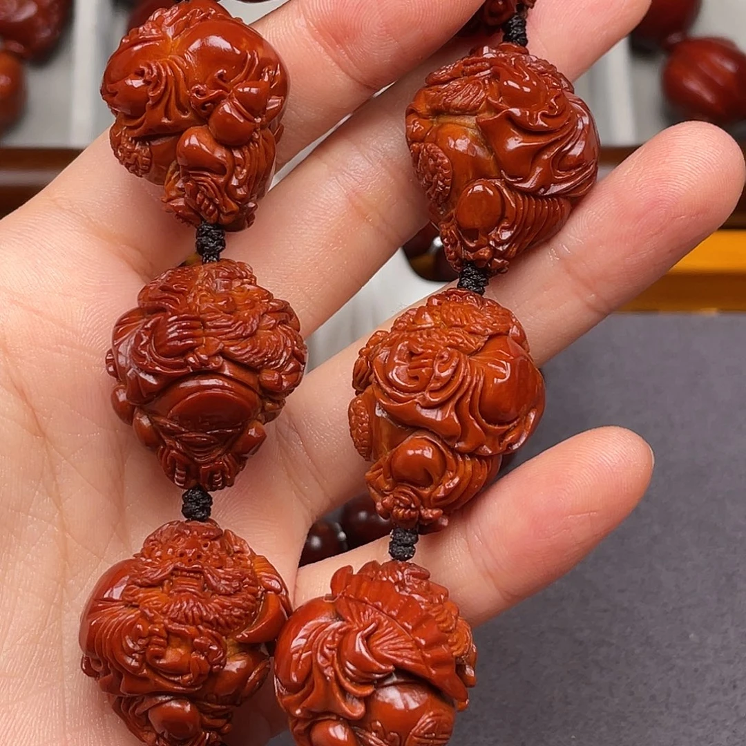 花***楼手串/手链橄榄核钟馗