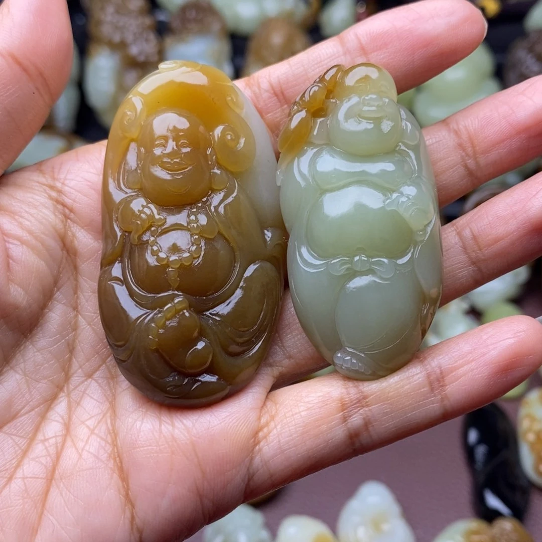 项链未镶嵌和田玉（糖玉）光*