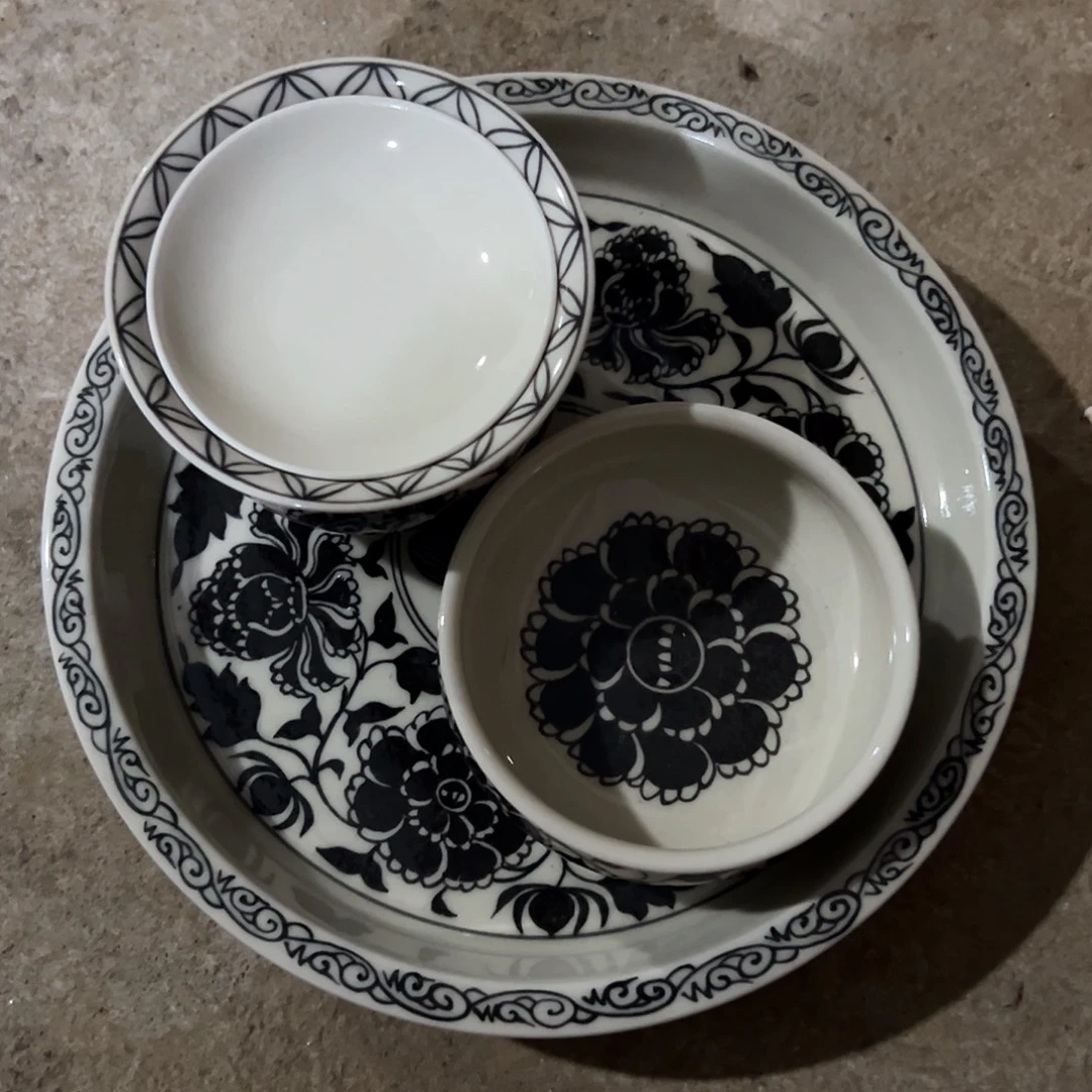 夜***乐摆件陶景德镇手工手绘陶瓷