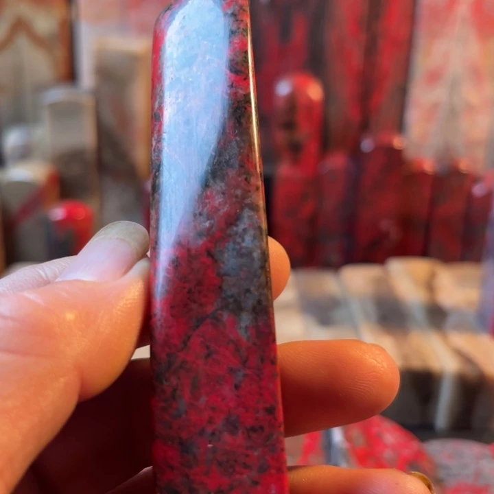 钧***4鸡血石鸡血石刚玉鸡血石