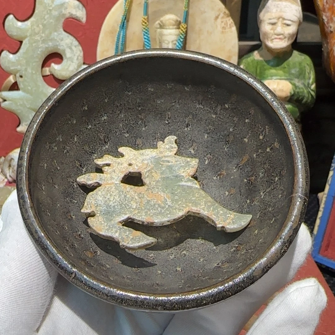 笑***云吉州窑窑变茶盏全品