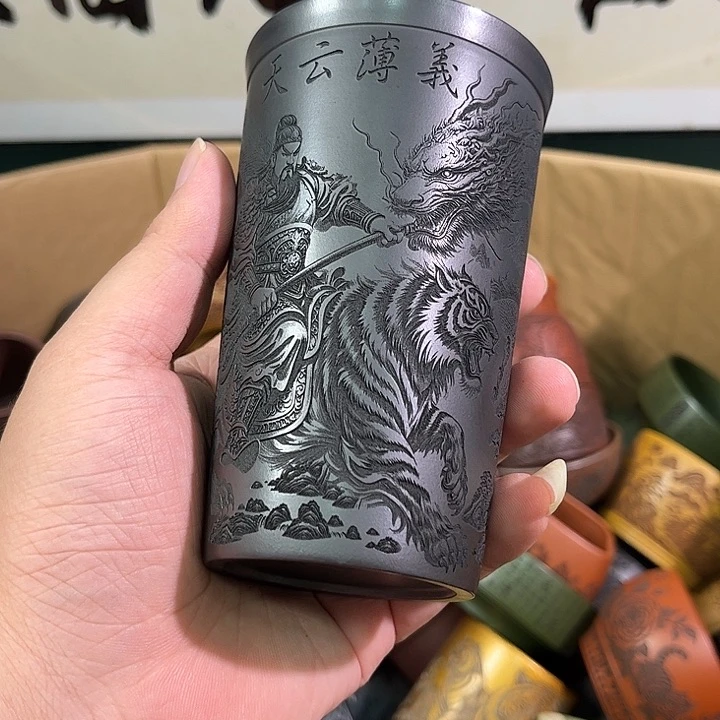 茶杯紫砂全手工紫砂主人杯